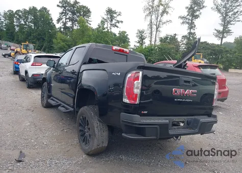 2022 GMC Canyon 4Wd Short Box Elevation from USA, damaged, VIN 1GTG6CEN6N1333999